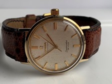 Omega  Seamaster De Ville - gold cap and linen dial circa 1963